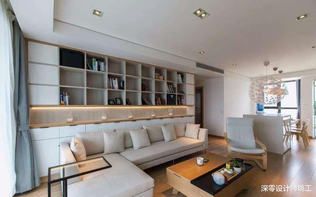 照着网红设计装修,结果太心酸了,整墙开放式书柜,用着真的有点鸡肋
