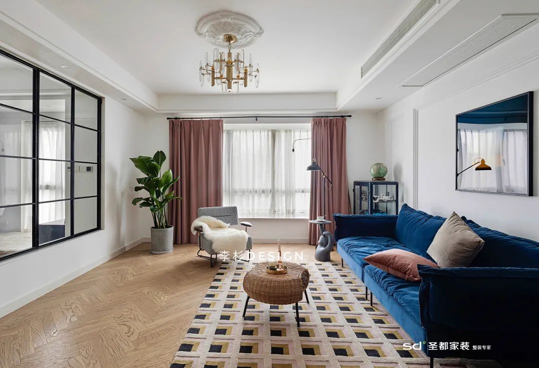 看圣都家装这6套高质量北欧风家装实景案例,经典、舒适又自然