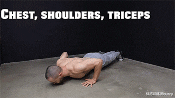 俯卧撑|4个经典徒手动作，在家就能练遍全身每一块肌肉！