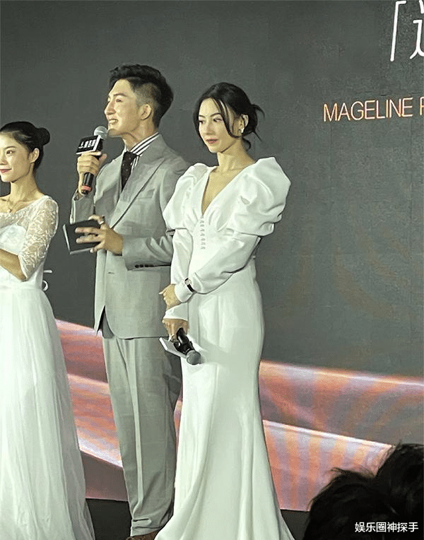 梁汉文|张柏芝逛超市被拍，黑背心黄口罩太抢眼，路人这样评价她