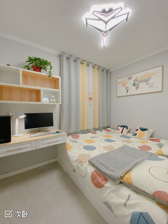 简易设计|小户型北欧装修100㎡，总13W搞定，完工效果很温馨很漂亮