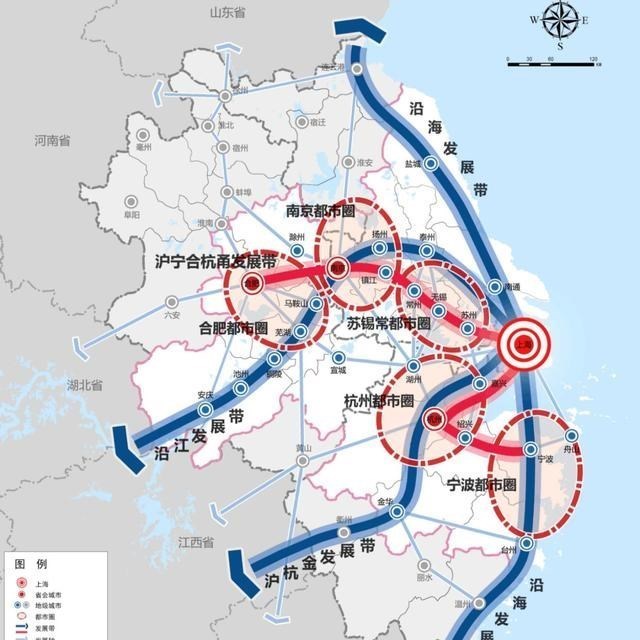 李行娱乐 上海和浙江正在“瓜分”江苏城市!南京和苏州谁来破解?