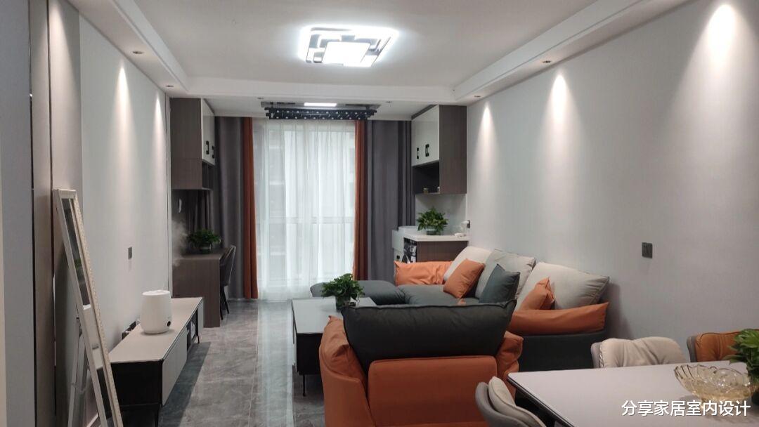 |新房装修历时半年，全屋刷网红色，每个空间美观又耐看，很幸福！