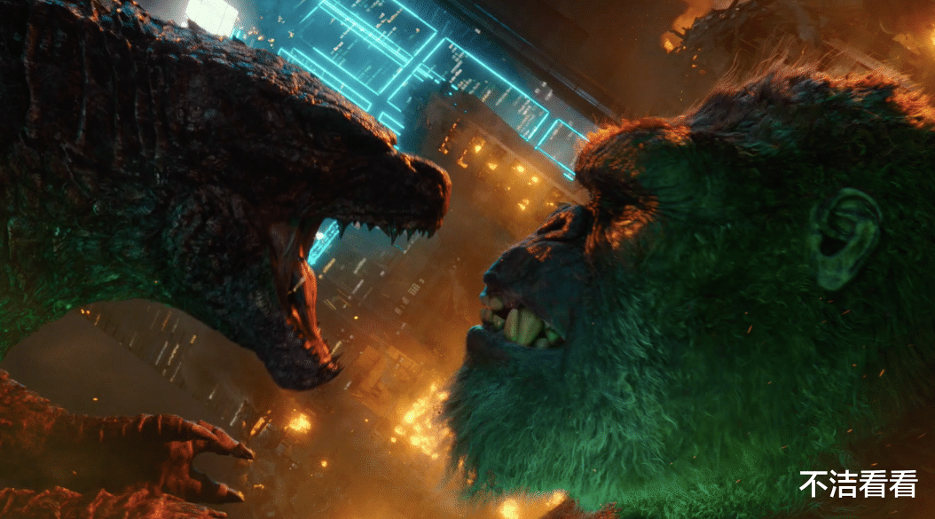 哥斯拉大战金刚|《哥斯拉大战金刚》新海报，两只巨兽身高揭晓，金刚矮了五层楼