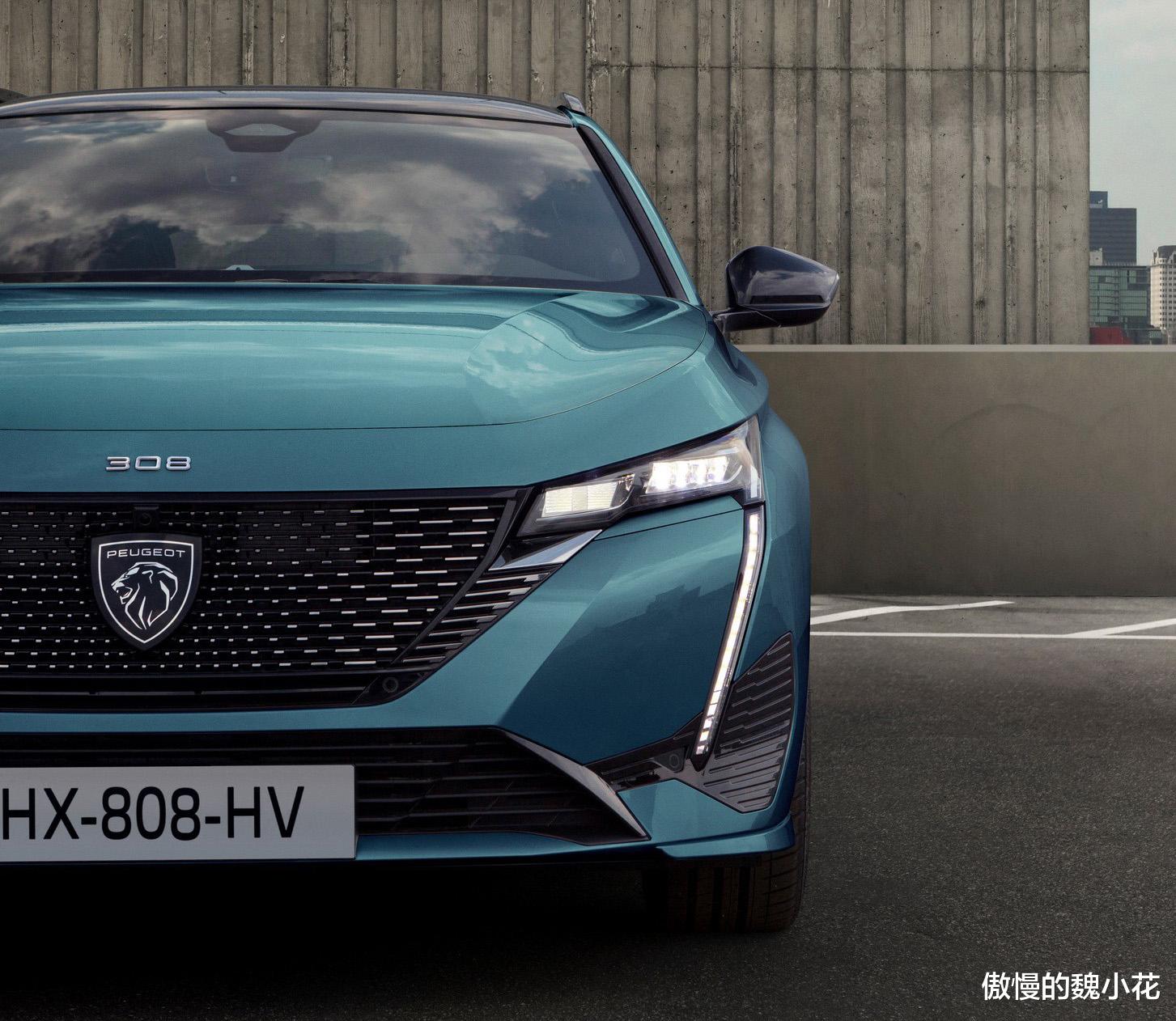 奔驰|全新“标致308”旅行版上线,狮头标加超大备箱,我承认被圈粉了