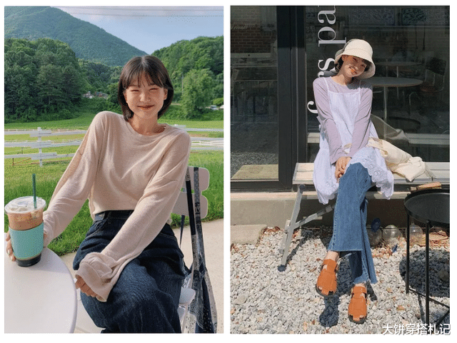 大饼穿搭札记|娃娃脸女孩怎么穿？完全可以优雅、轻熟又洒脱哦