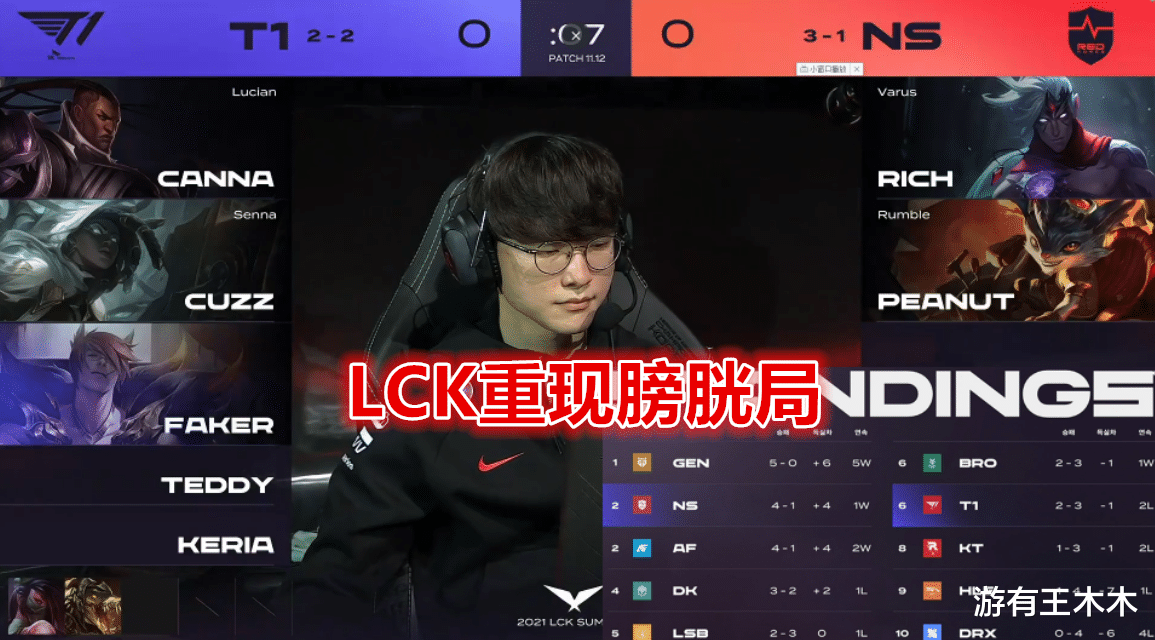 faker|“300层赛娜不敢点人！”LCK重现膀胱局，Faker被对手当面羞辱！