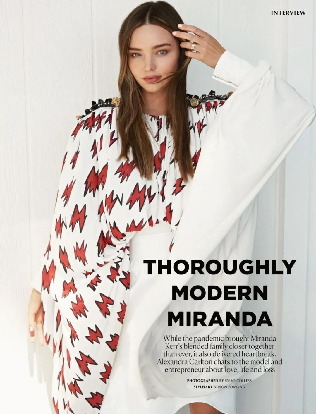 育邻人|组图:米兰达·可儿《BAZZAR》杂志写真大片,大女人气场十足