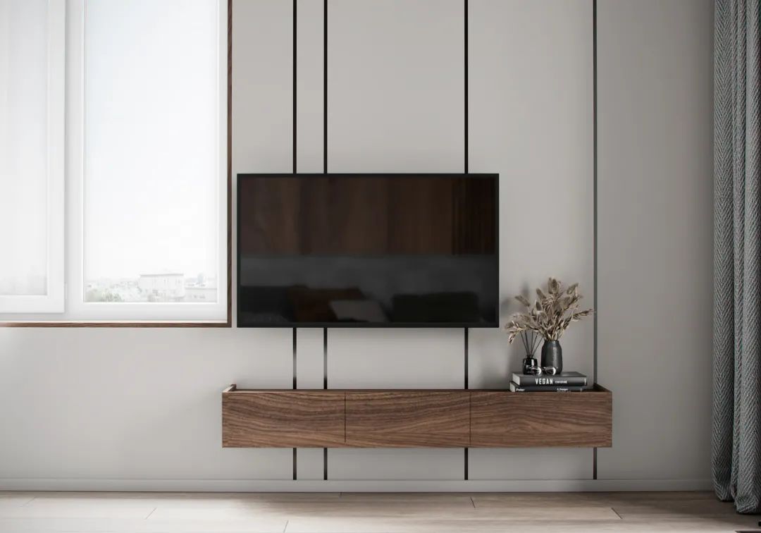 室内空间设计师:高级灰+胡桃木,不一样的视觉盛宴!