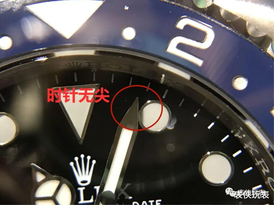 表侠玩表|假表预警：最新假表CLEAN劳力士格林尼治可乐圈，正仿对比！