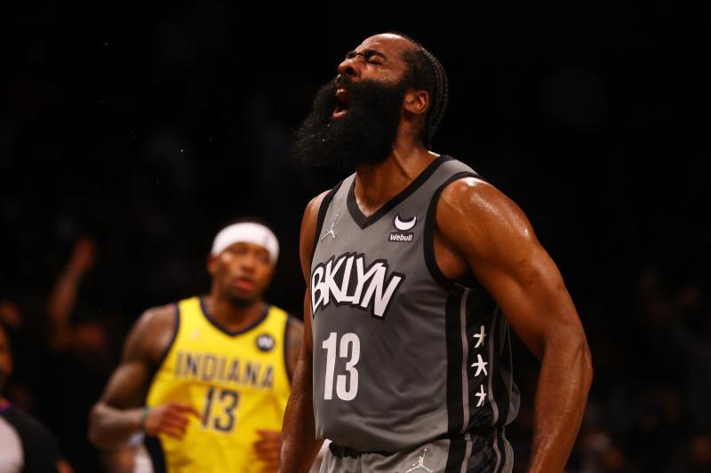 那些你很冒险的梦 谁说哈登被“针对”？他一场罚球次数超前五场总和，篮网自然赢球