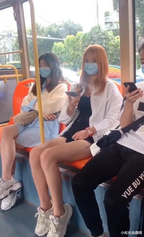 深圳市 深圳一男子坐公交看美女目不斜视，女子：大叔别再看了，你不配