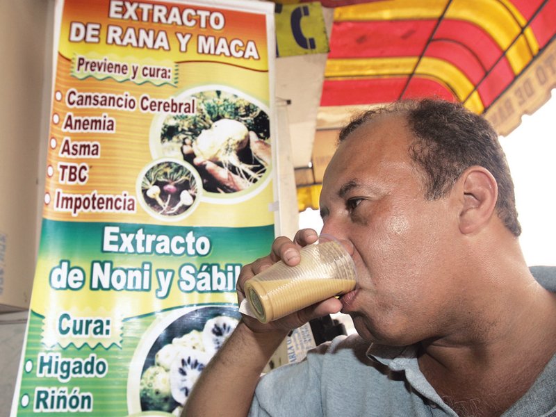 久见菌菌|将青蛙榨成汁喝掉?秘鲁经典热卖饮品,真的有强身壮阳的功效吗?