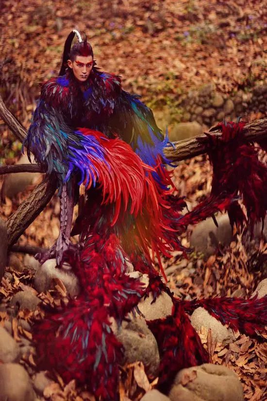 山海经|95后女孩还原70个《山海经》神兽，中国日报点赞：这才是年轻人最好的样子