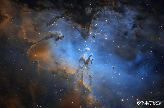 遥远的创生之柱,宇宙的星罗棋布。
