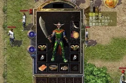 热血传奇|热血传奇：全身极品夹杂着黑檀手镯，战士肯定不简单！