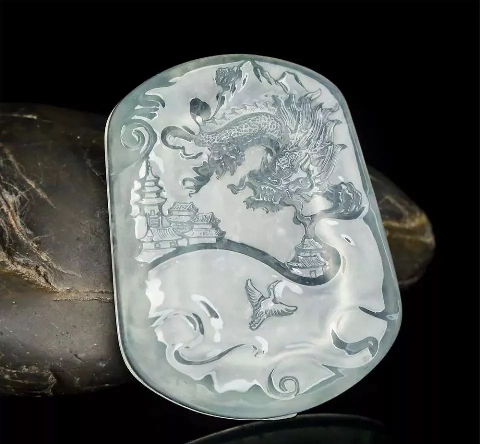 钧瓷|翡翠——龙行天下