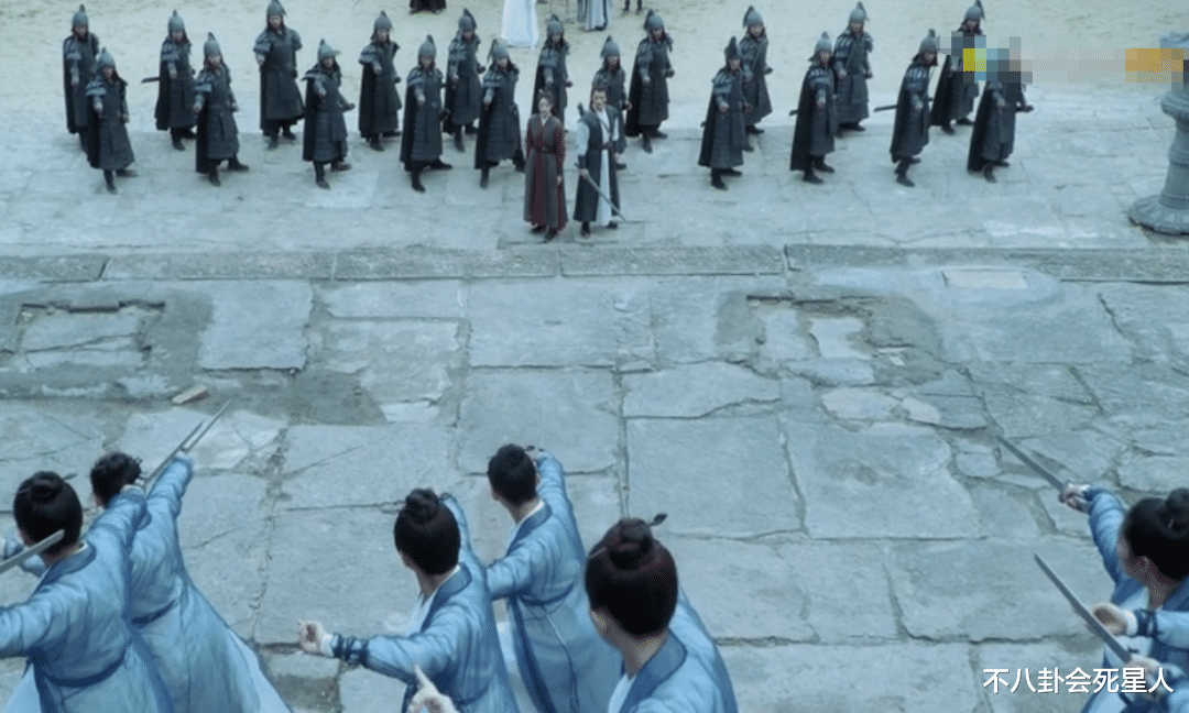 雪中悍刀行|《雪中悍刀行》几个亿花哪呢？不止打戏拉胯，群演都尬的让人出戏