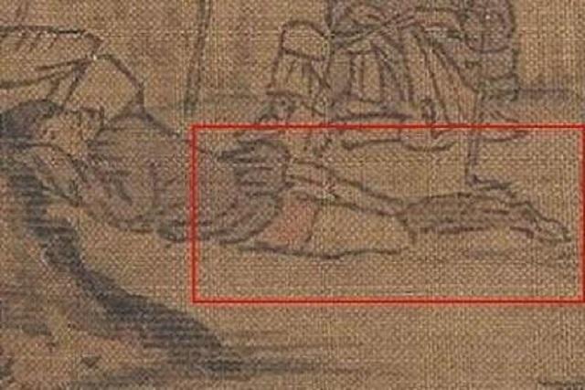 萧山 清明上河图放大100倍后,发现一让人尴尬的细节,树下男子作甚?