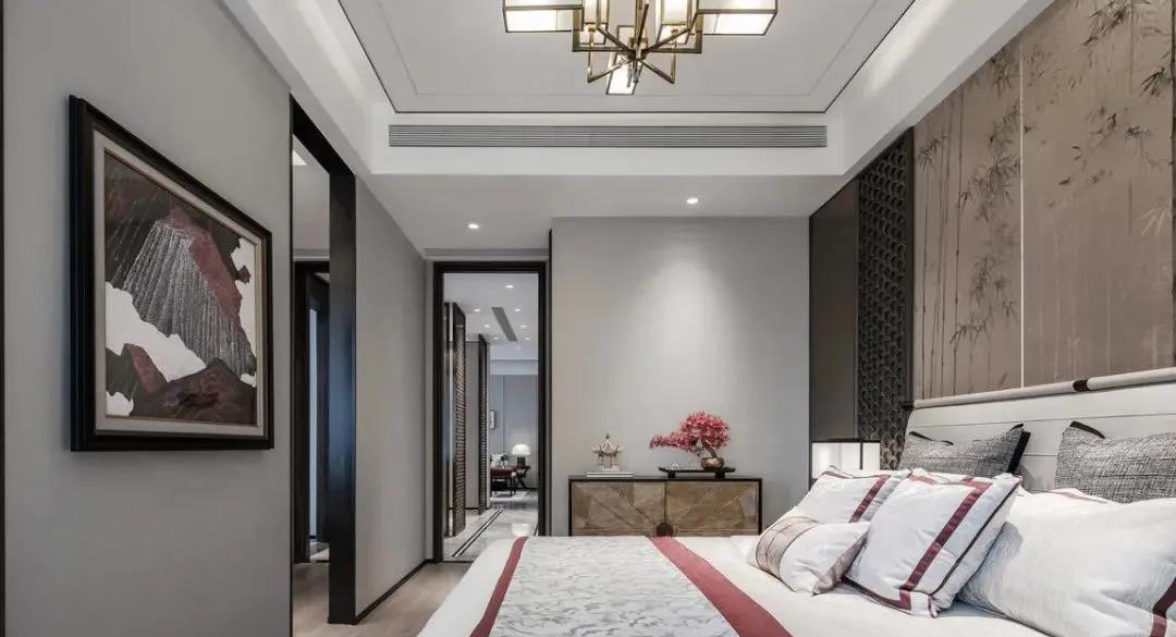 不惑之年无欲则刚|硬装简约，软装古韵十足，这样的新中式风格，大气雅致，端庄沉稳