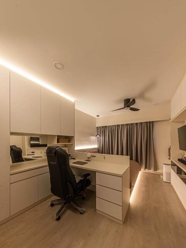 给未来装修的你一些启发,135㎡定制玻璃屋,角落空间也会不闲置