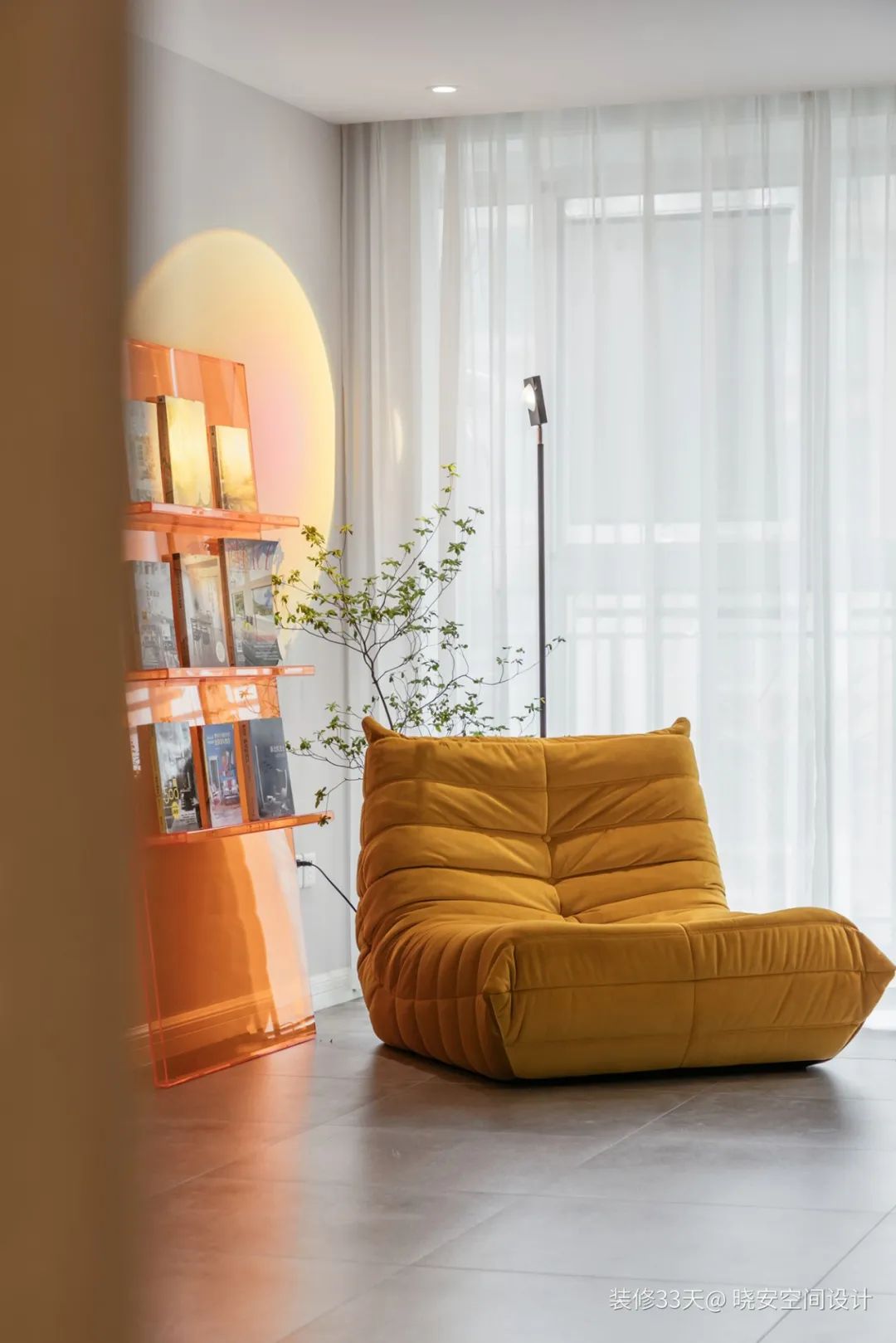 装修设计:她家客厅儿童房都不按常理出牌