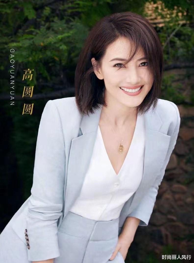 高圆圆|41岁高圆圆逆生长！穿蕾丝白裙女神范十足，爆料女儿像翻版赵又廷