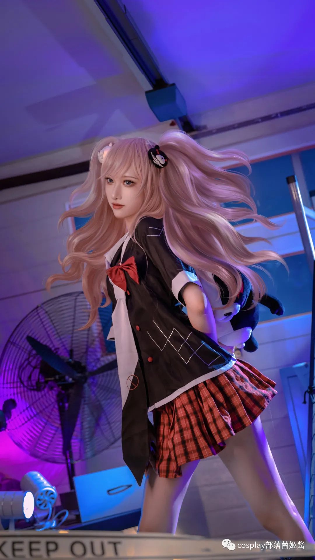 弹丸论破|cos：弹丸论破江之岛盾子cos正片@栾一诺