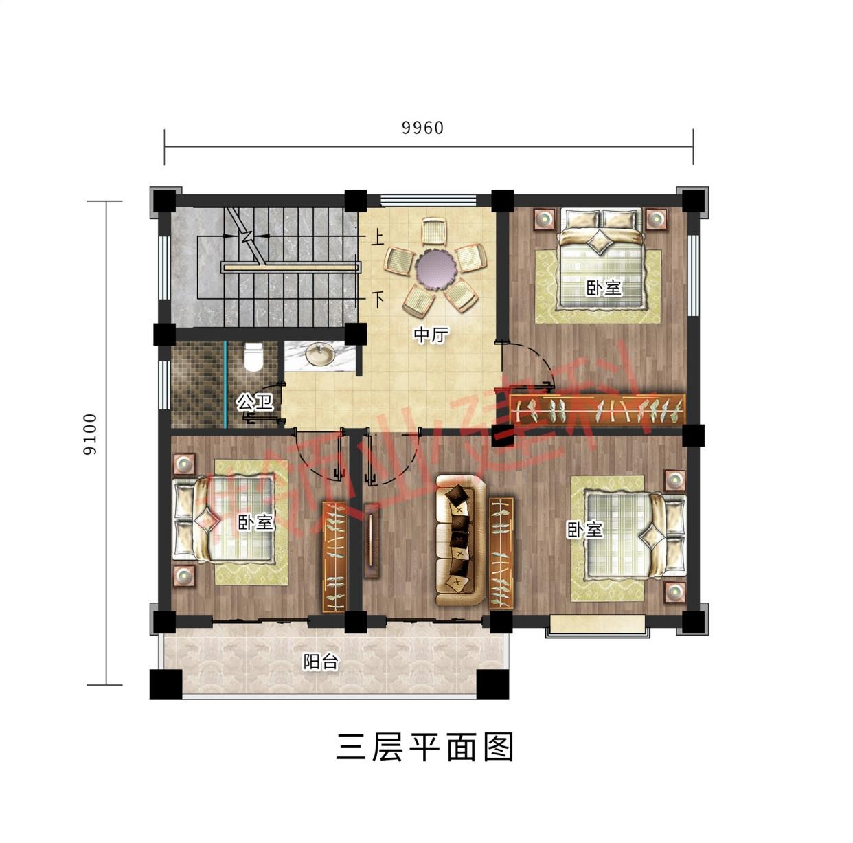 房价|宅基地只有90平？这款很正！6房多厅，必须把实用性放在第一位