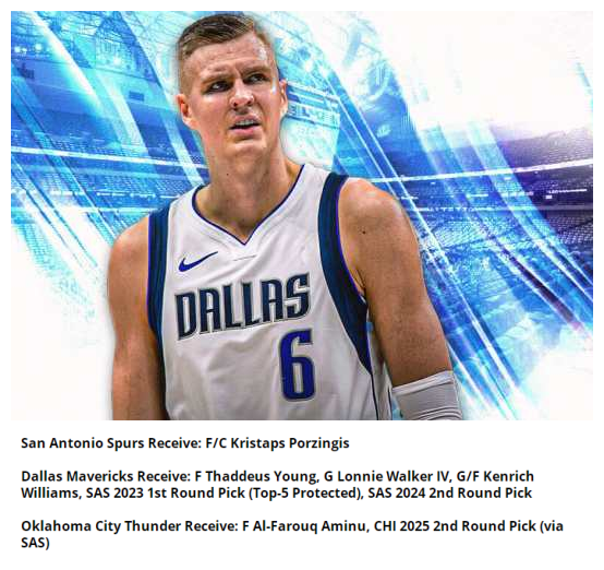 钛白粉 马刺三方交易波神方案，湖人换来中国球员签约权，灰熊骑士要裁员