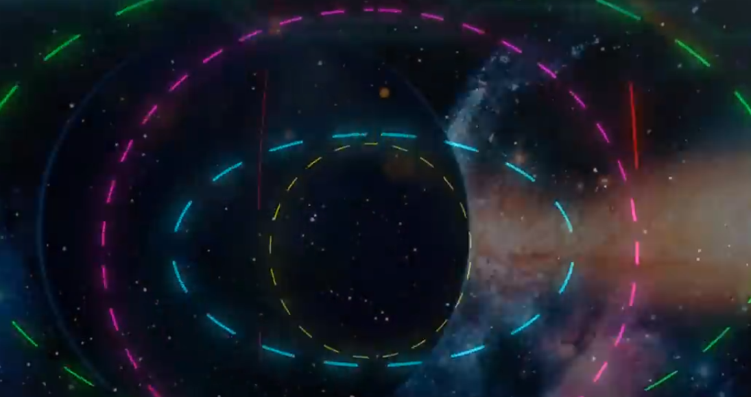 金字塔 巨型手在太空中伸展150光年