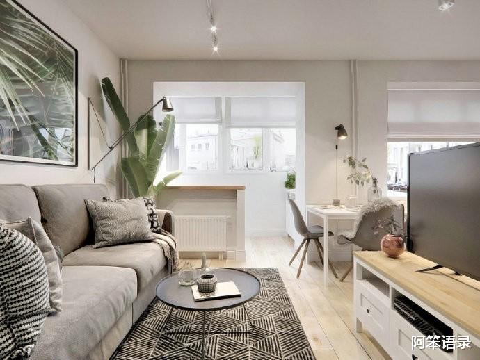 阿笨语录|上海单身女孩的40㎡小公寓,极致精简,满满的舒适感!令人羡慕!