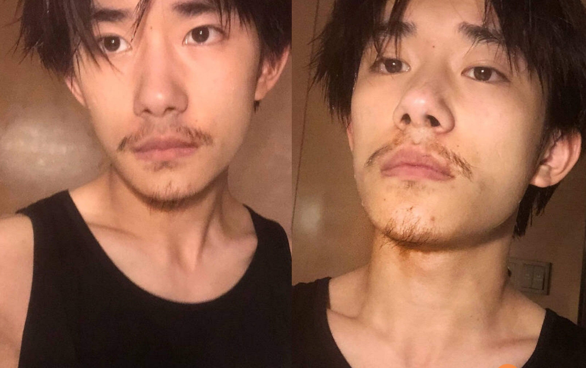 鹿晗|小鲜肉掀起硬汉风，蔡徐坤留胡须，黄子韬晒腹肌，鹿晗配大金项链