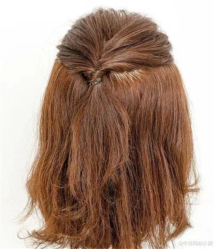 运动|2021年流行“短发扎一半”，减龄满分，承包春夏的美