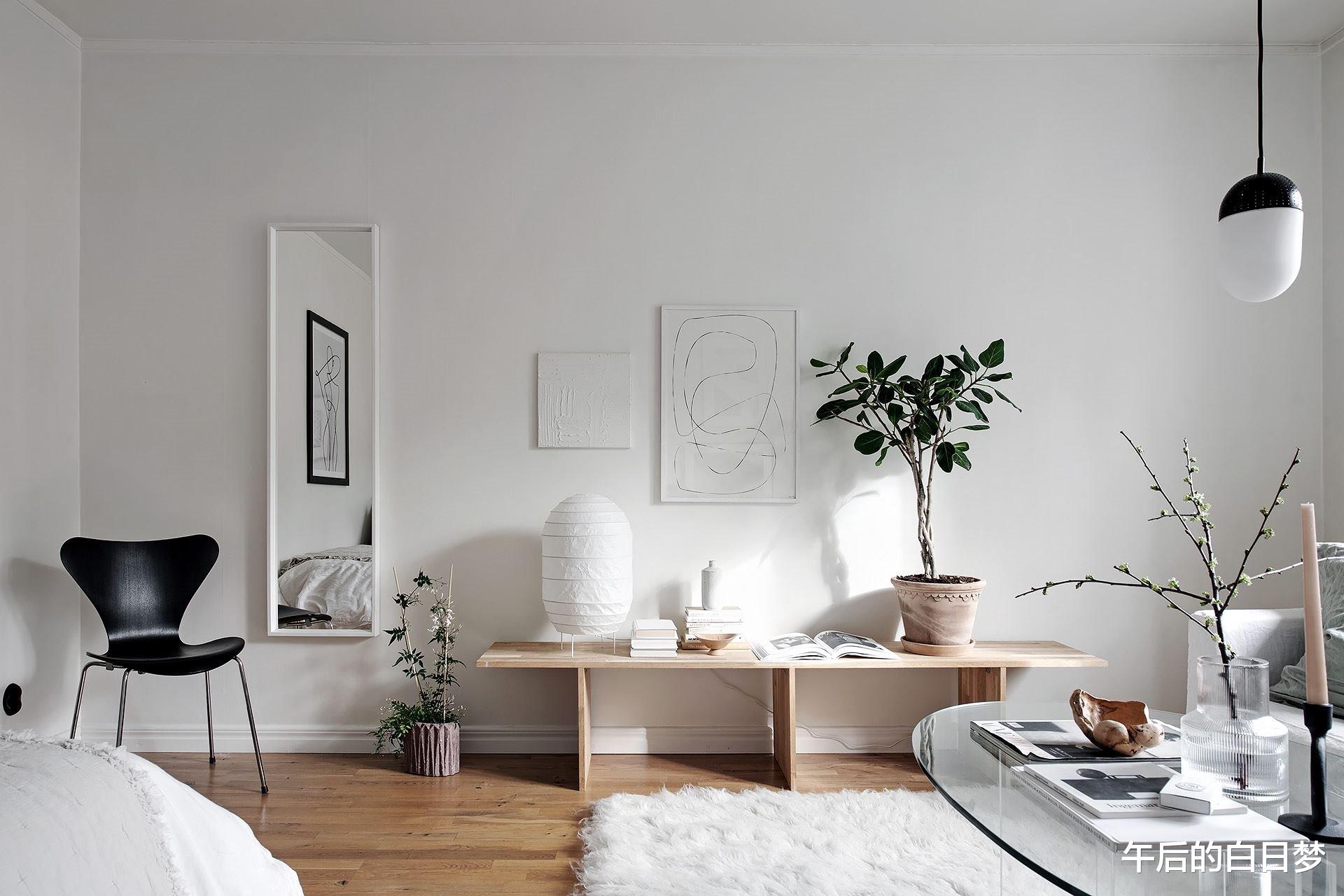 36㎡小公寓，有着美好的室内布局，温暖明亮的空间舒适度爆棚