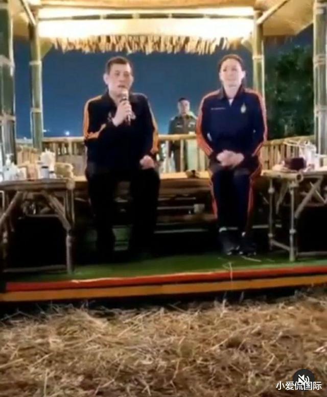 诗妮娜|恶趣味，拉玛十世为素缇达和诗妮娜定做同款运动服，两人气场不同