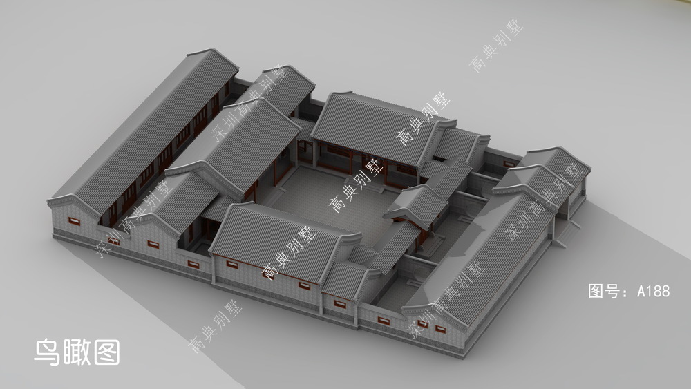 别格一楼|带庭院的中式农村别墅，经典又大气，你们猜建要多少钱？