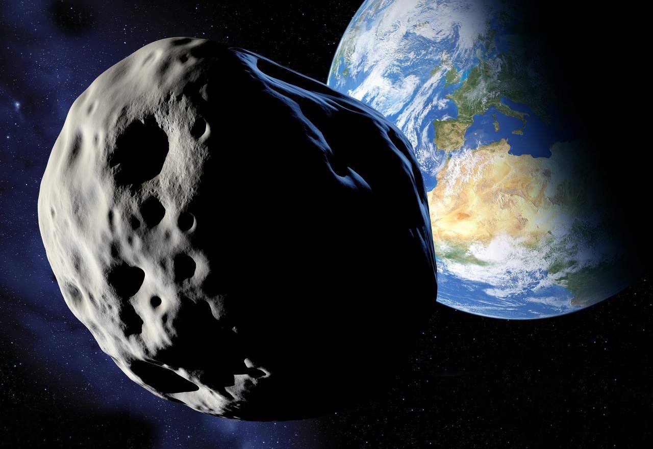 一颗小行星正在靠近地球,直径范围在83米到190米之间