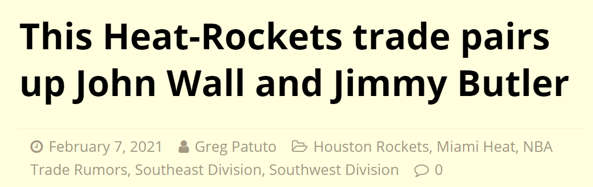 德里克·羅斯|沃爾也要走人？籌碼4換2太狠！再見火箭！讓他去東部豪強奪冠吧！