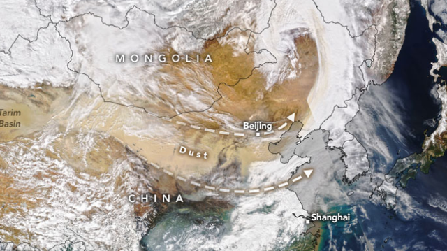 中國沙塵暴將更加頻繁？美國衛星對準華北，沙塵最終源頭終於找到-圖2
