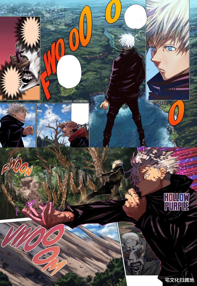 链锯人|又见神仙画画,国外粉丝自制《电锯人》上色版漫画