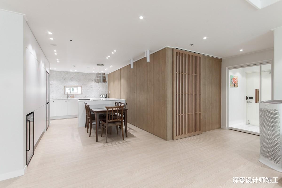 深零设计师姚工|韩国夫妻坚持只丢不买,住138㎡,除必需品,家里看不到任何杂物