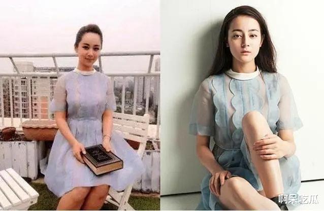 迪丽热巴|热巴撞衫多位女明星，每次都能完胜，好身材是关键！