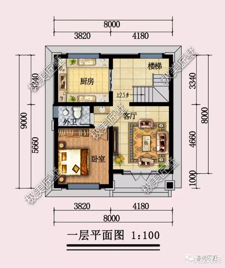 别墅|小宅基地的福音，这款简欧三层别墅，占地仅69平