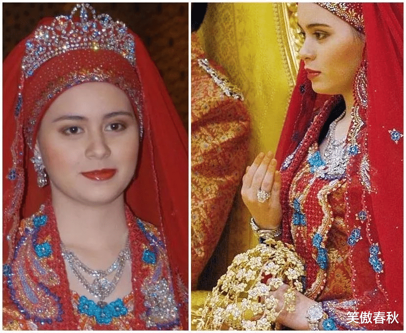 笑傲春秋 她17岁头顶黄金王冠，戴22个金镯嫁文莱王储，生4子被宠出幸福肥