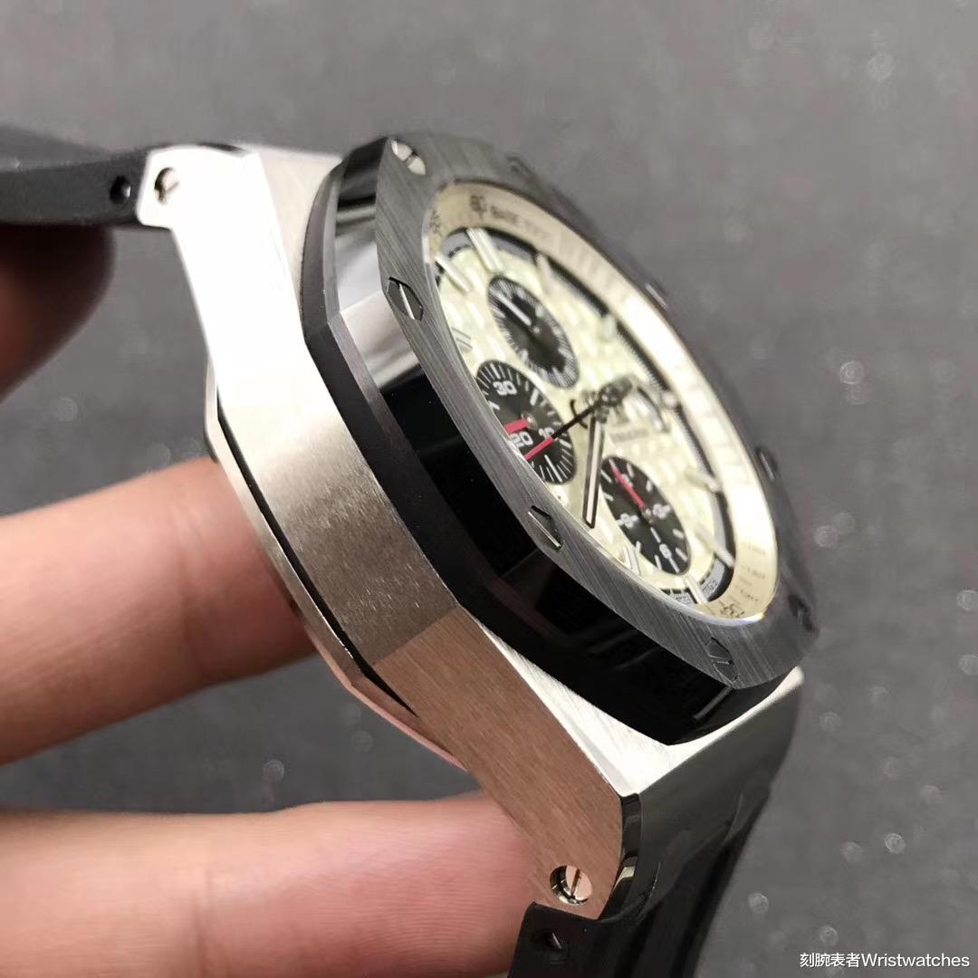刻腕表者Wristwatches|JF厂爱彼大熊猫AP26400「V2顶级版」复刻表真假对比！