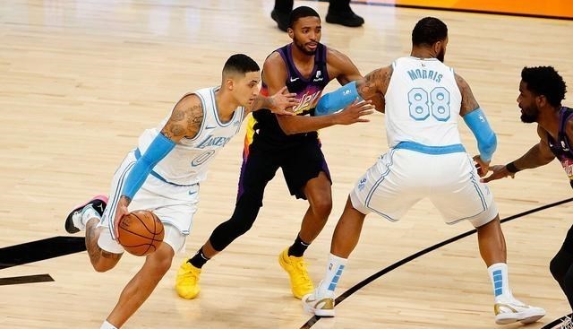 湖人队|46+21！悍将降薪加盟湖人！詹眉不在你就是老大，你已尽最大努力