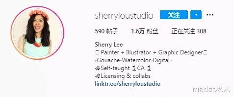 水彩装饰画，可以做成书签，赶紧试试吧