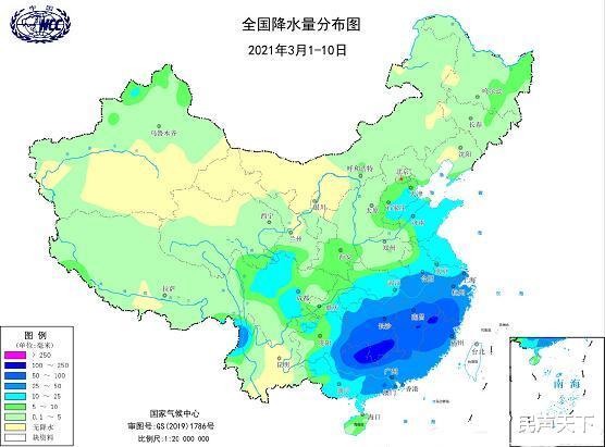 民声天下 持续偏多!3月中下旬降水将贯穿南方大部!局地雨量将超100毫米