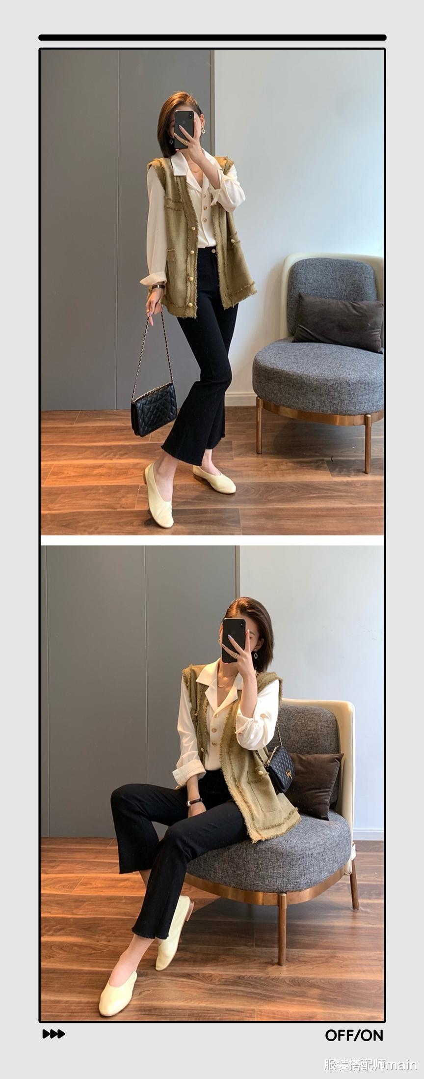 服装搭配师main 小香风外套时髦百搭，穿上还能显瘦10斤，我一口气买了11件